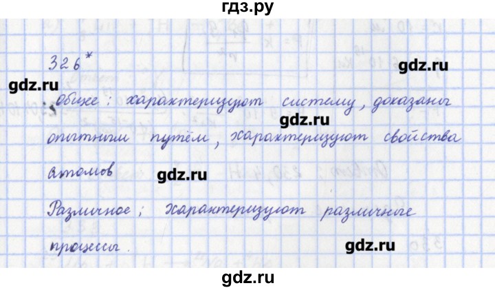 ГДЗ по физике 9 класс Пурышева рабочая тетрадь  задание - 326, Решебник №1