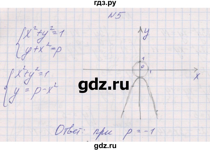 ГДЗ по алгебре 9 класс Александрова контрольные работы Базовый уровень КР-2. вариант - 2, Решебник к изданию 2019 года