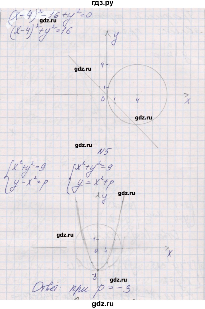 ГДЗ по алгебре 9 класс Александрова контрольные работы Базовый уровень КР-2. вариант - 1, Решебник к изданию 2016 года