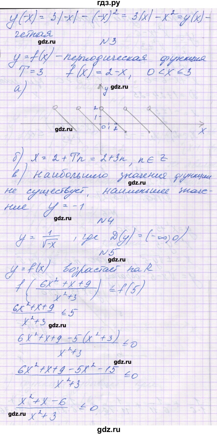 ГДЗ по алгебре 10 класс Глизбург контрольные работы Базовый и углубленный уровень КР-2. вариант - 1, Решебник
