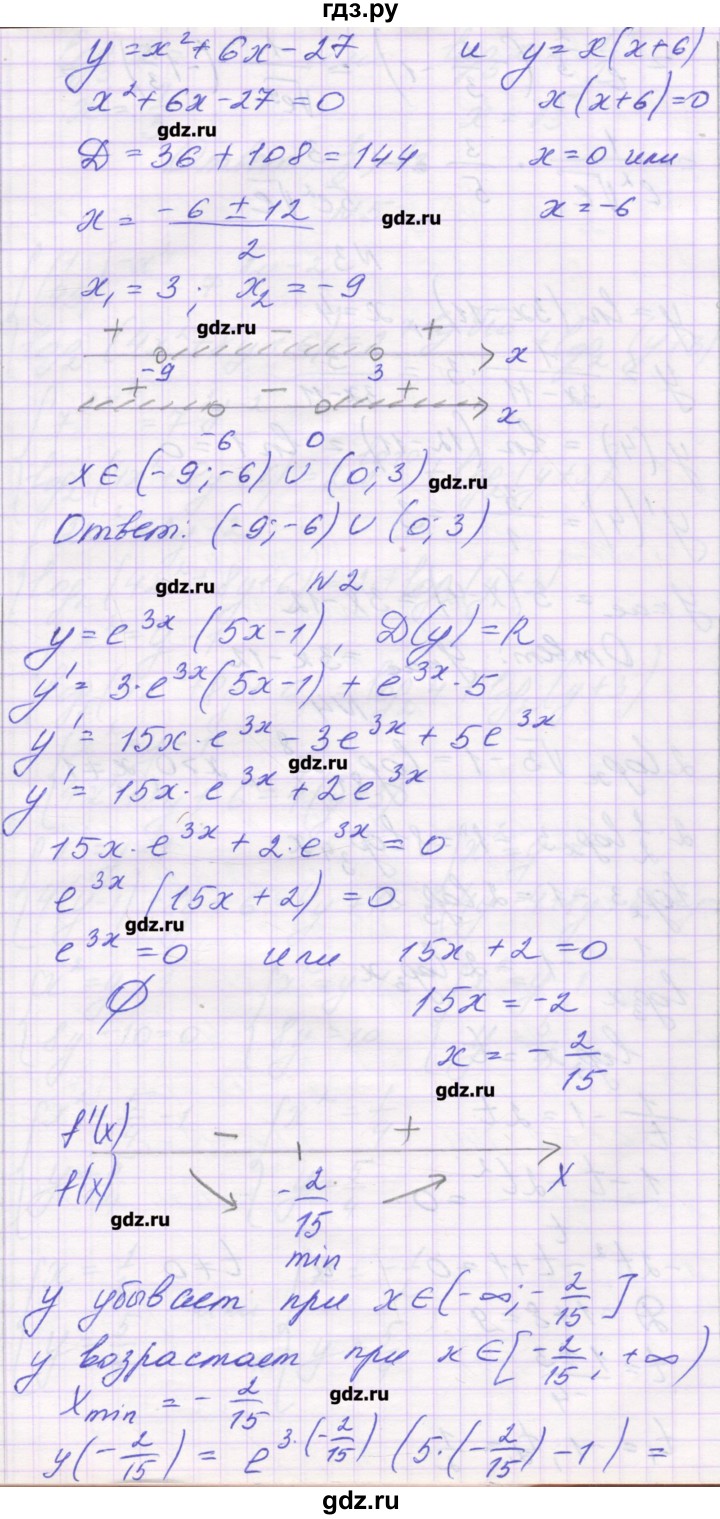 ГДЗ по алгебре 11 класс Глизбург контрольные работы Базовый уровень КР-4. вариант - 3, Решебник