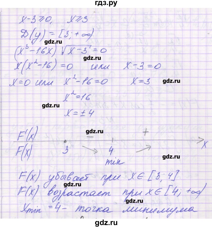 ГДЗ по алгебре 11 класс Глизбург контрольные работы Базовый уровень КР-5. вариант - 2, Решебник