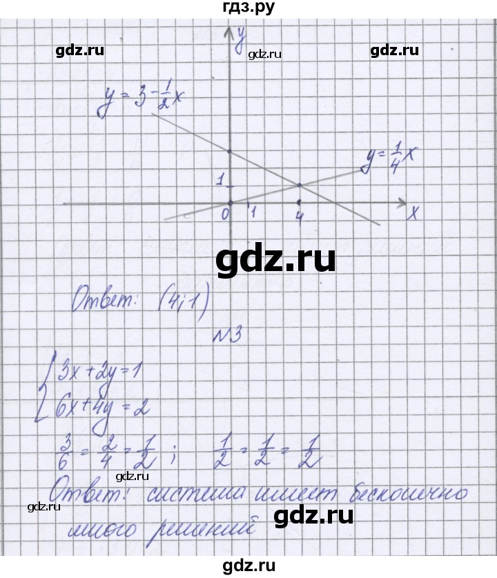 ГДЗ по алгебре 7 класс Александрова самостоятельные работы  Базовый уровень С-12. вариант - 3, Решебник к самостоятельным работам 2016