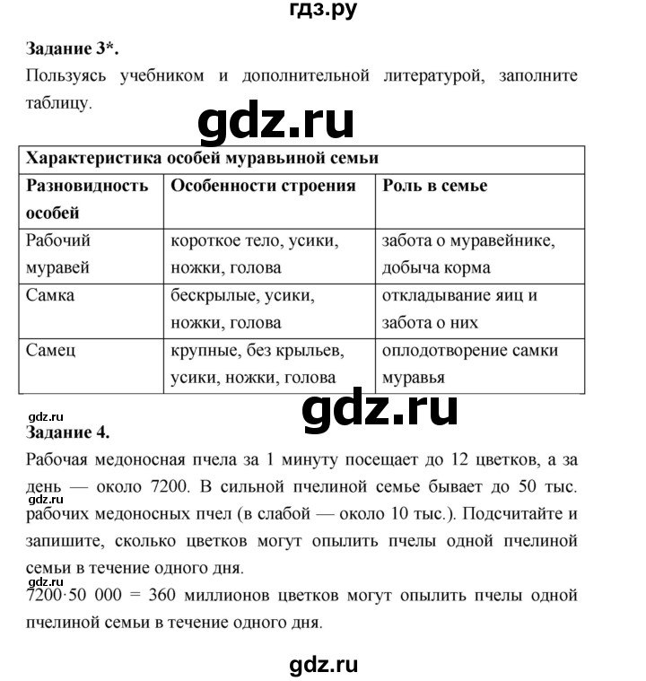 ГДЗ по биологии 7 класс Суматохин рабочая тетрадь (Константинов)  тетрадь №1. страница - 95, Решебник 2015