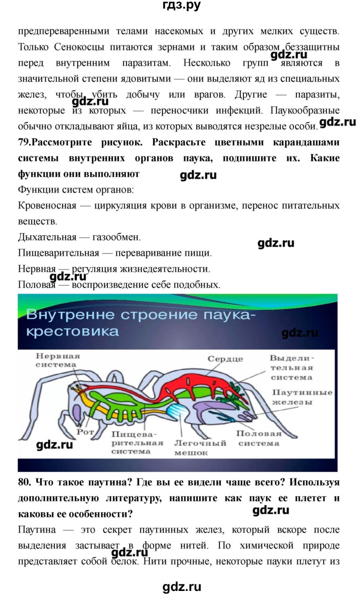 ГДЗ по биологии 8 класс Захаров рабочая тетрадь  страница - 54–55, Решебник