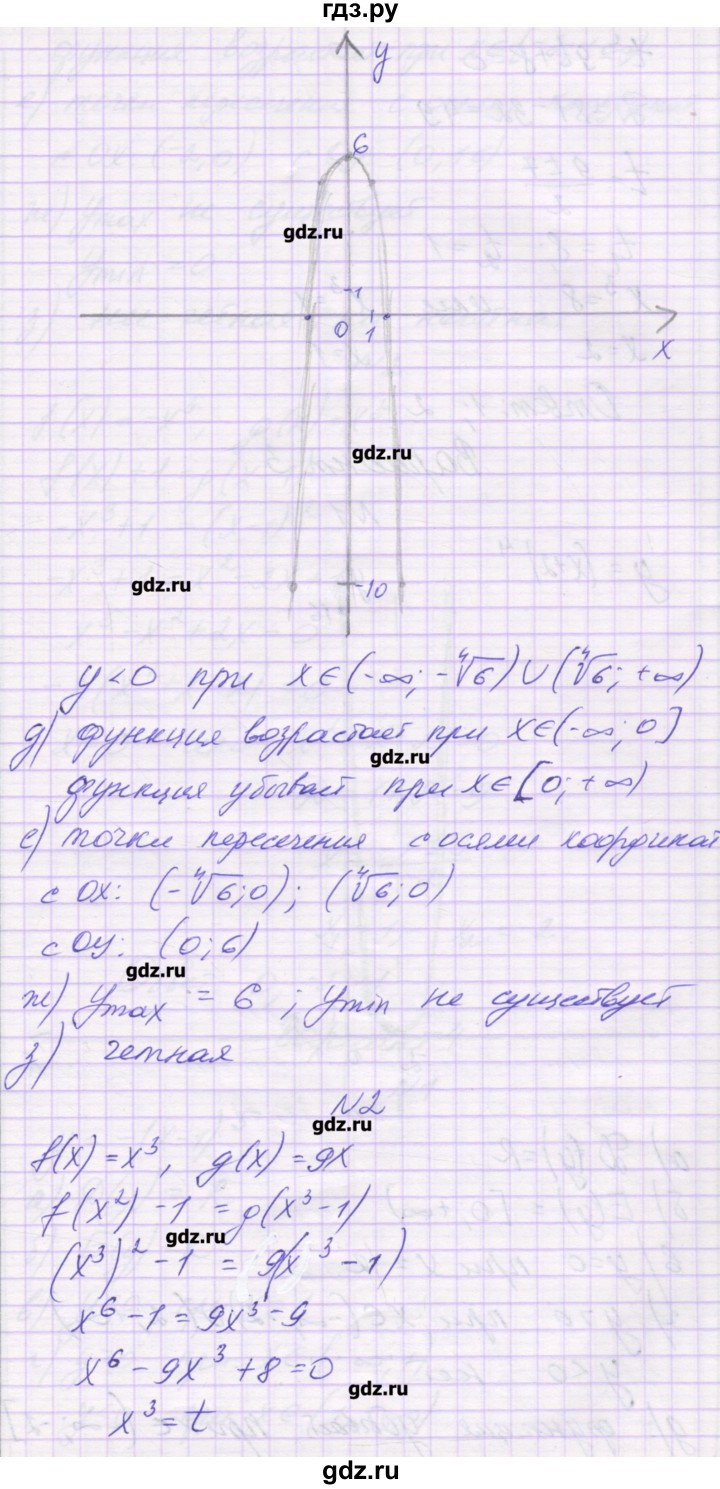ГДЗ по алгебре 9 класс Александрова самостоятельные работы  Базовый уровень С-16. вариант - 2, Решебник к изданию 2016