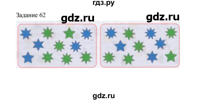 ГДЗ по информатике 4 класс Рудченко рабочая тетрадь  задание - 62, Решебник №1