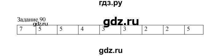 ГДЗ по информатике 4 класс Рудченко рабочая тетрадь  задание - 90, Решебник №1