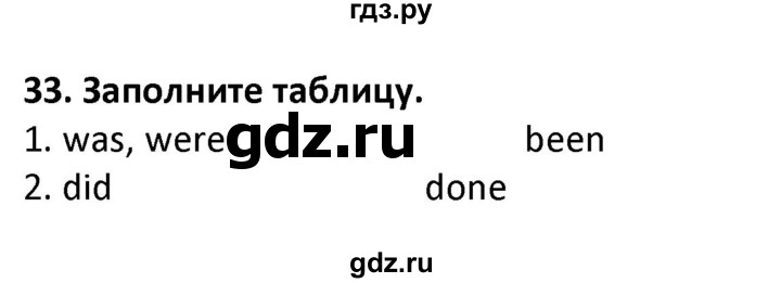 ГДЗ по английскому языку 7 класс Барашкова сборник упражнений (Биболетова)  упражнение - 33, Решебник