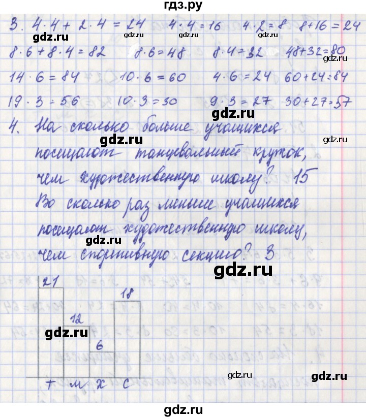 ГДЗ по математике 3 класс Миракова проверочные работы (Дорофеев)  страница - 36-37, Решебник