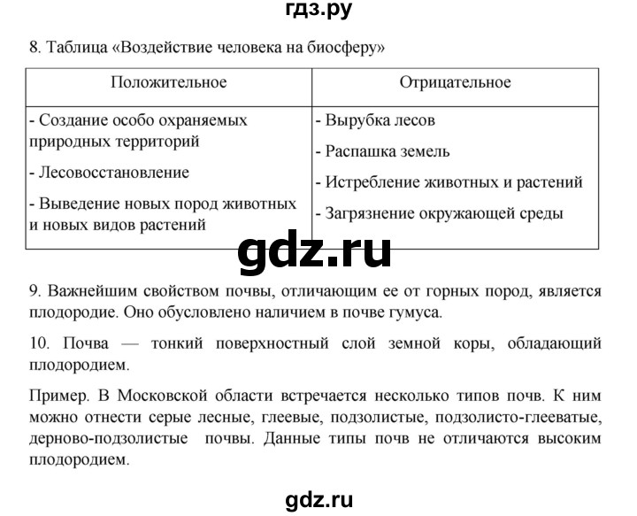 ГДЗ по географии 5‐6 класс Николина мой тренажер (Алексеев)  страница - 68, Решебник 2023