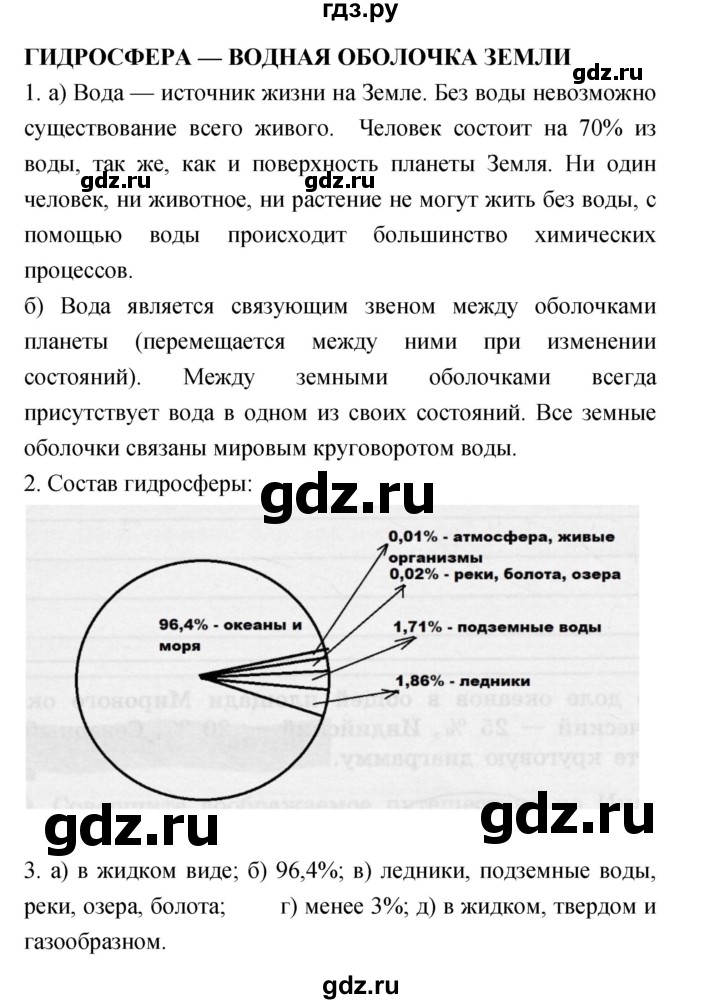 ГДЗ по географии 5‐6 класс Николина мой тренажер (Алексеев)  страница - 47, Решебник 2017