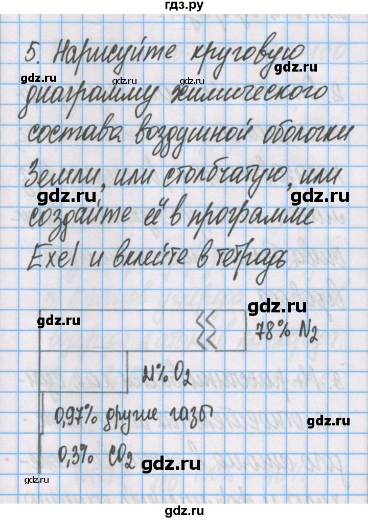 ГДЗ по химии 7 класс Габриелян рабочая тетрадь  §13 / часть 2 - 5, Решебник №1