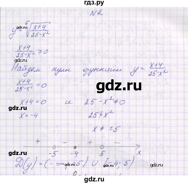 ГДЗ по алгебре 11 класс Александрова самостоятельные работы  Базовый уровень С-2. вариант - 3, Решебник