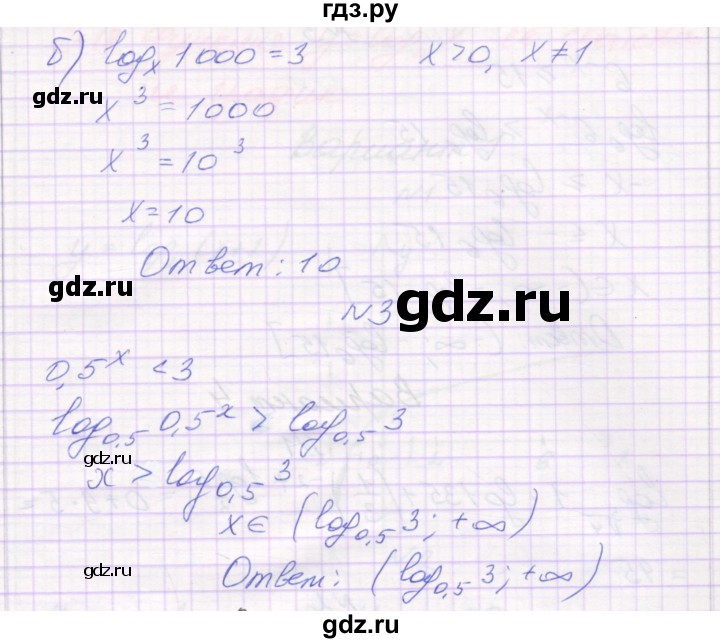 ГДЗ по алгебре 11 класс Александрова самостоятельные работы (Мордкович) Базовый уровень С-17. вариант - 2, Решебник