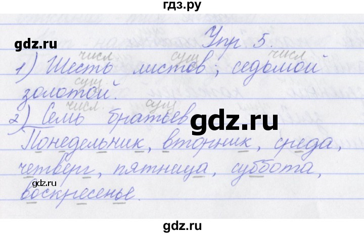 ГДЗ по русскому языку 3 класс Канакина проверочные работы  страница - 19, Решебник №1