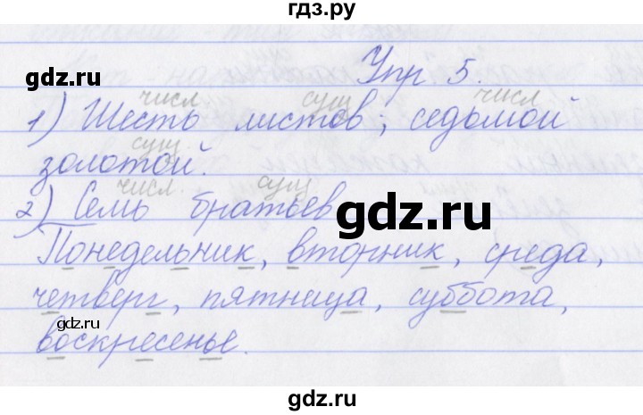 ГДЗ по русскому языку 3 класс Канакина проверочные работы  страница - 19, Решебник №1 2018