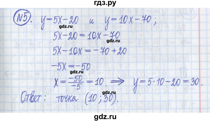ГДЗ по алгебре 8 класс Потапов дидактические материалы   самостоятельные работы / С-15 / вариант 2 - 5, Решебник №1