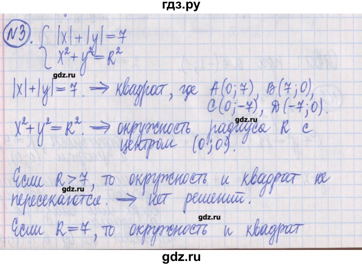 ГДЗ по алгебре 8 класс Потапов дидактические материалы   самостоятельные работы / С-28 / вариант 4 - 3, Решебник №1