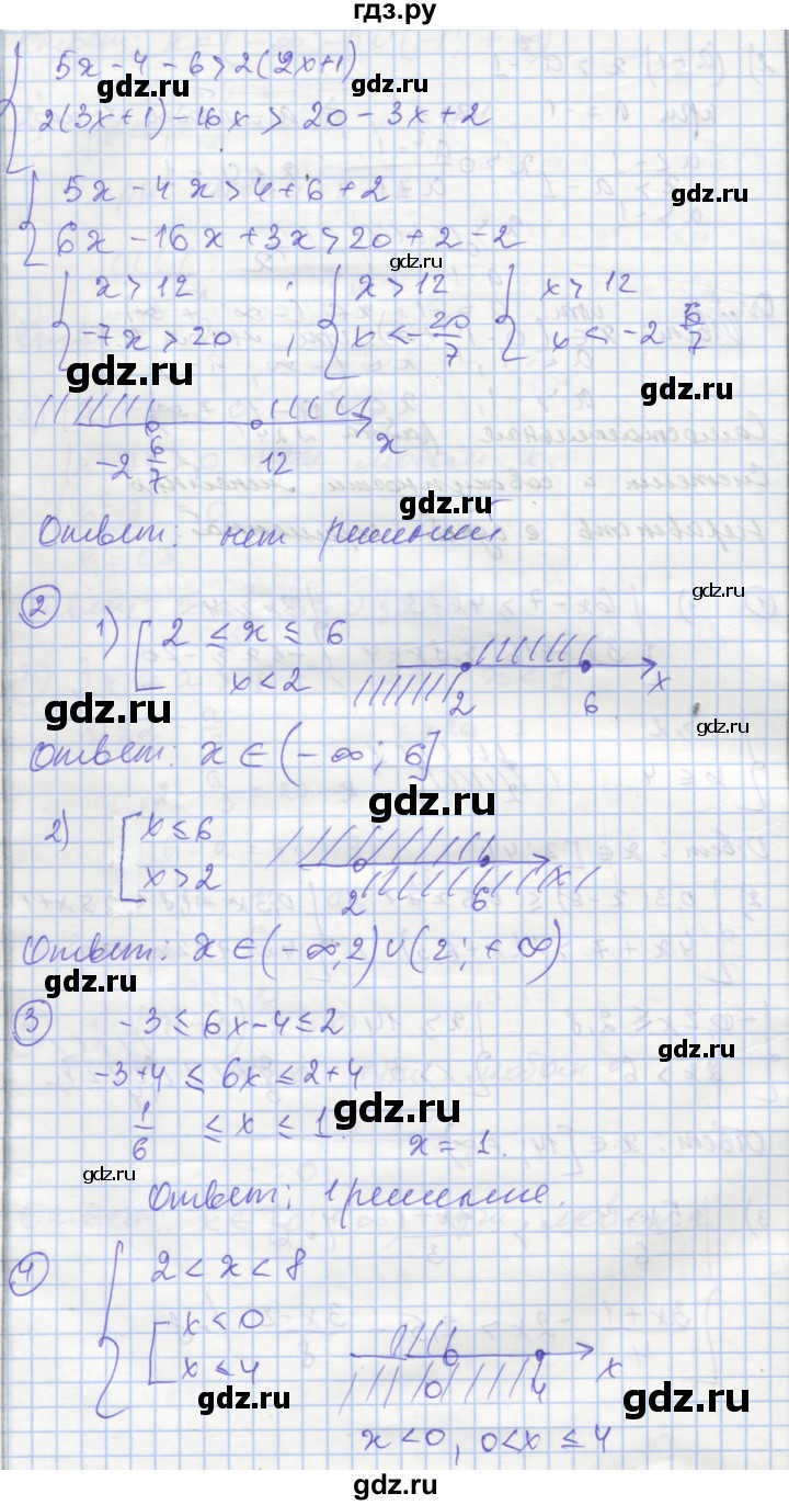 ГДЗ по алгебре 8 класс Мерзляк самостоятельные и контрольные работы  Углубленный уровень самостоятельные работы / вариант 1 - 24, Решебник