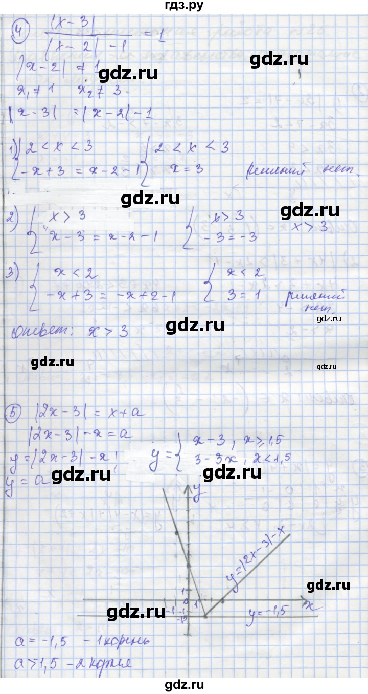 ГДЗ по алгебре 8 класс Мерзляк самостоятельные и контрольные работы  Углубленный уровень самостоятельные работы / вариант 1 - 25, Решебник