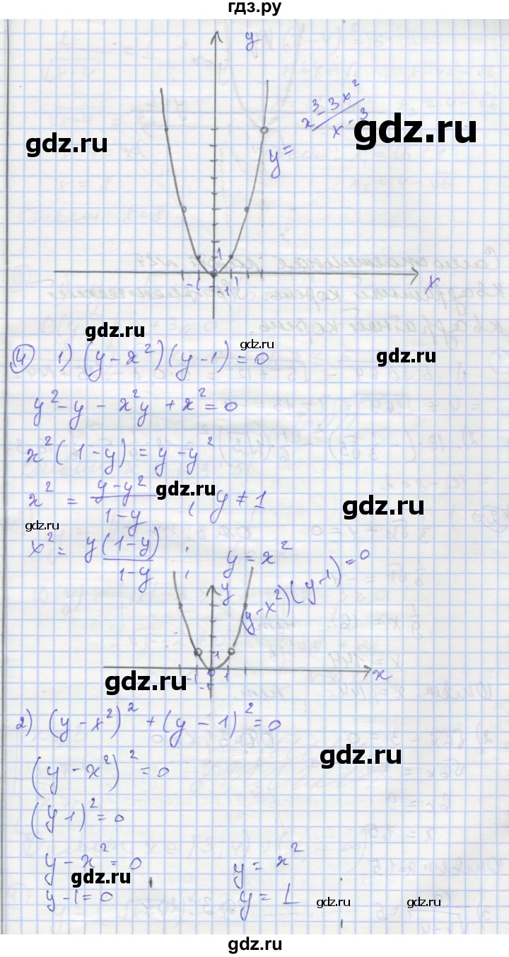 ГДЗ по алгебре 8 класс Мерзляк самостоятельные и контрольные работы  Углубленный уровень самостоятельные работы / вариант 1 - 26, Решебник
