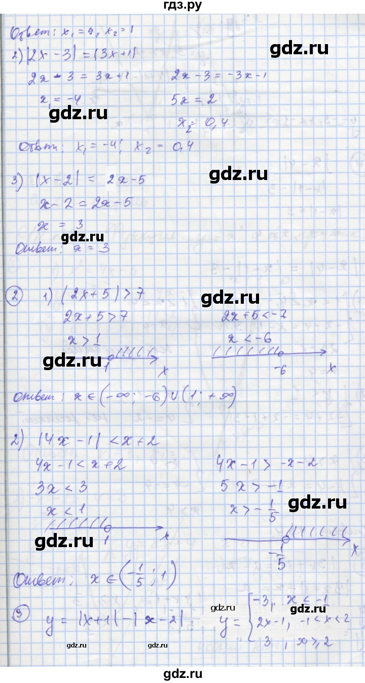 ГДЗ по алгебре 8 класс Мерзляк самостоятельные и контрольные работы  Углубленный уровень самостоятельные работы / вариант 2 - 25, Решебник
