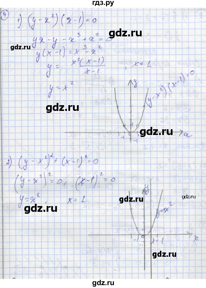 ГДЗ по алгебре 8 класс Мерзляк самостоятельные и контрольные работы  Углубленный уровень самостоятельные работы / вариант 2 - 26, Решебник