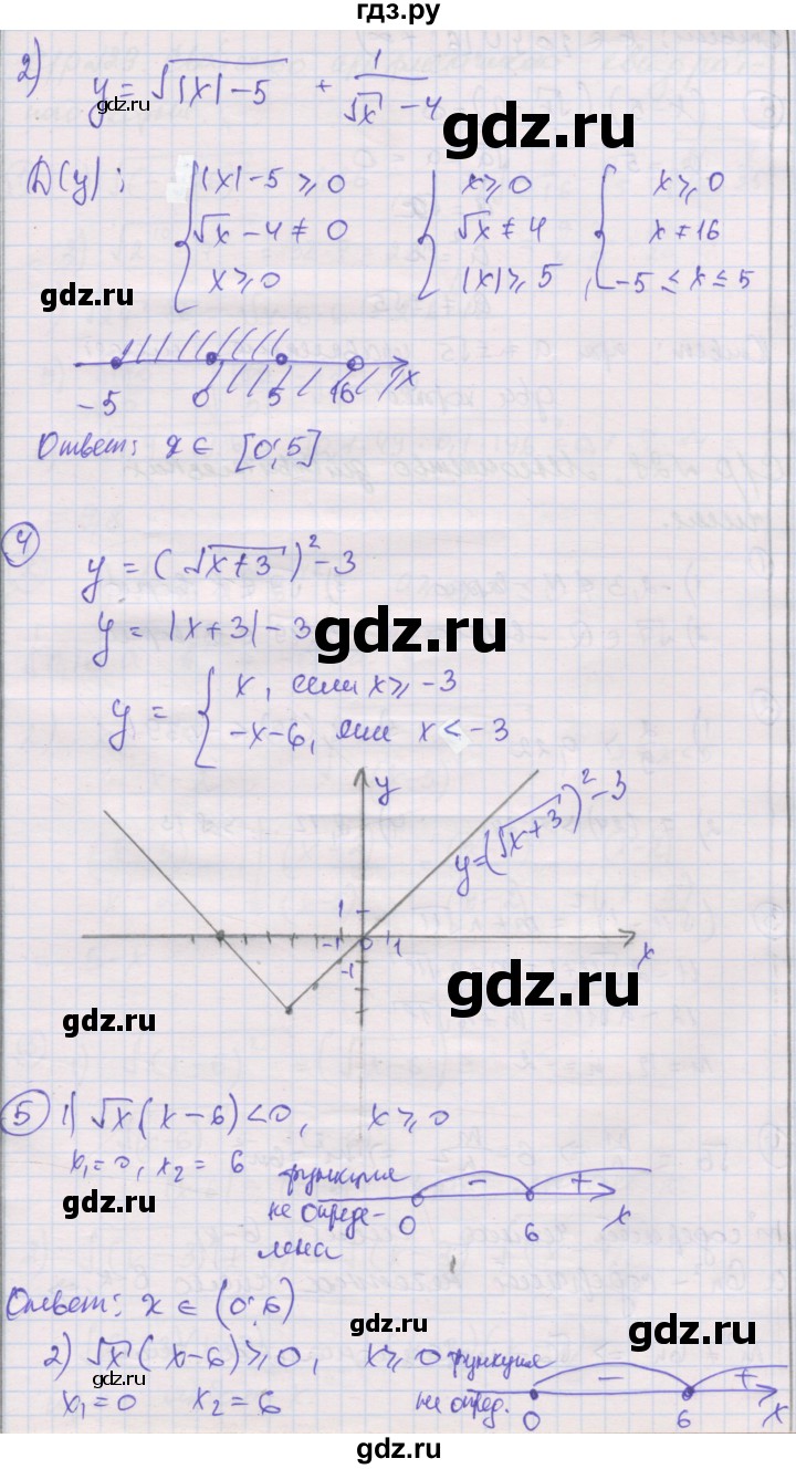 ГДЗ по алгебре 8 класс Мерзляк самостоятельные и контрольные работы  Углубленный уровень самостоятельные работы / вариант 3 - 27, Решебник