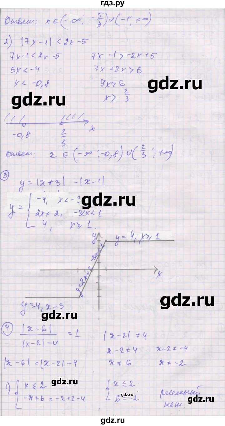 ГДЗ по алгебре 8 класс Мерзляк самостоятельные и контрольные работы  Углубленный уровень самостоятельные работы / вариант 4 - 25, Решебник