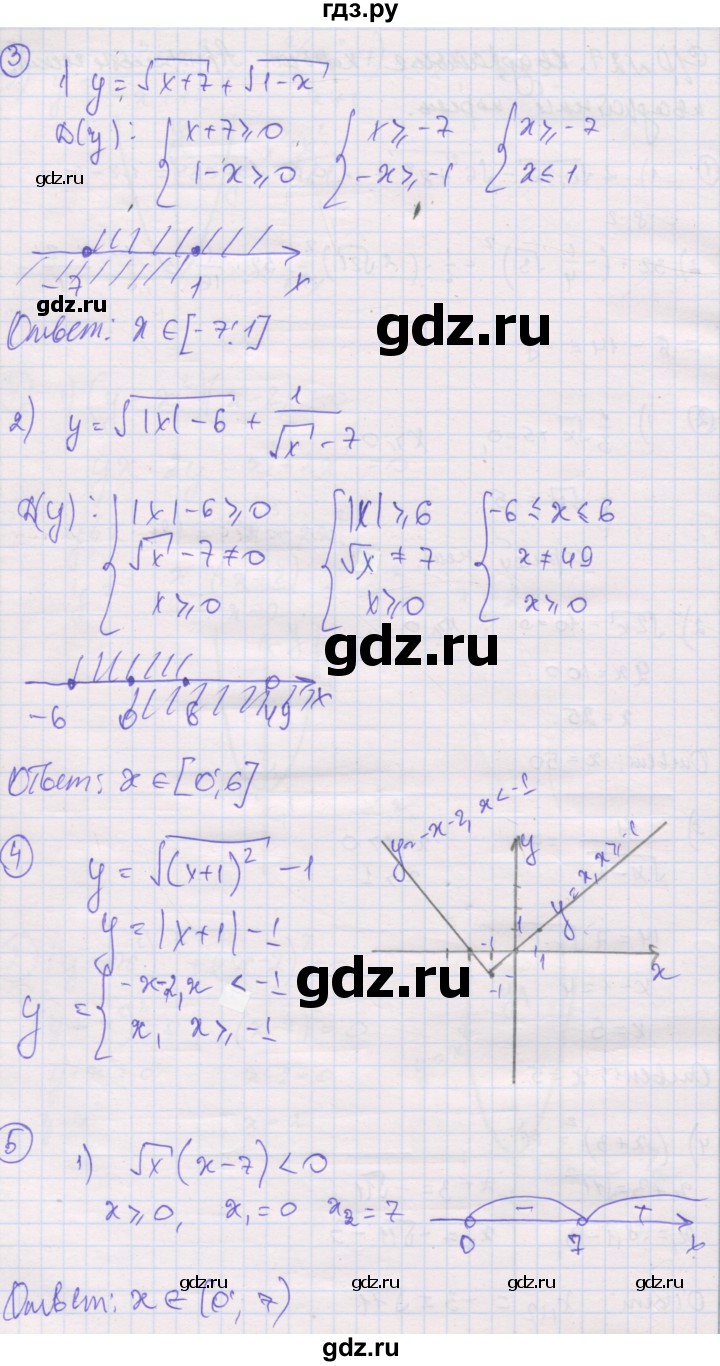 ГДЗ по алгебре 8 класс Мерзляк самостоятельные и контрольные работы  Углубленный уровень самостоятельные работы / вариант 4 - 27, Решебник