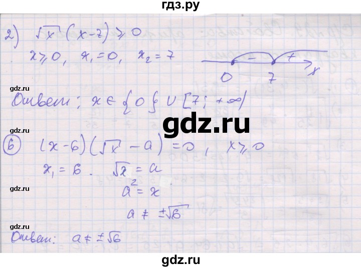 ГДЗ по алгебре 8 класс Мерзляк самостоятельные и контрольные работы  Углубленный уровень самостоятельные работы / вариант 4 - 27, Решебник
