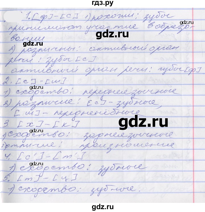 ГДЗ по русскому языку 10 класс Гусарова  Базовый и углубленный уровень упражнение - 212, Решебник к учебнику 2022