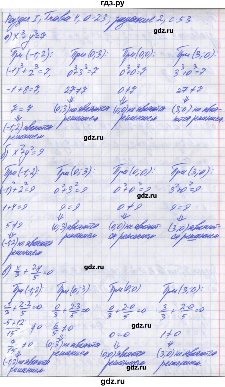 ГДЗ по алгебре 8 класс Евстафьева дидактические материалы   обучающие работы / О-23 - 2, Решебник
