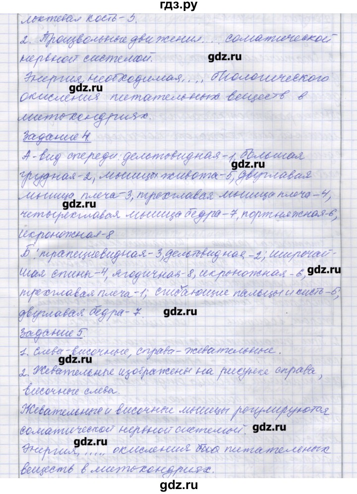 ГДЗ по биологии 9 класс Маш рабочая тетрадь (Драгомилов)  параграф - 10, Решебник