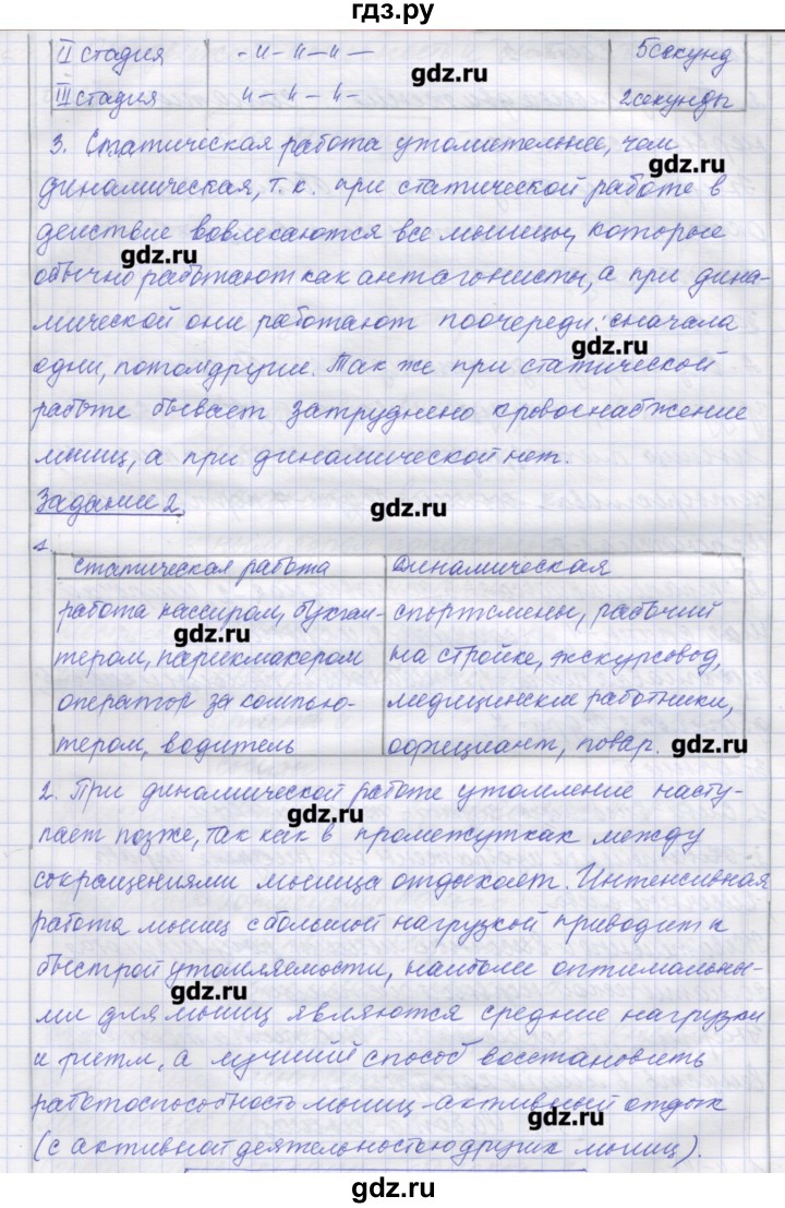 ГДЗ по биологии 9 класс Маш рабочая тетрадь (Драгомилов)  параграф - 11, Решебник