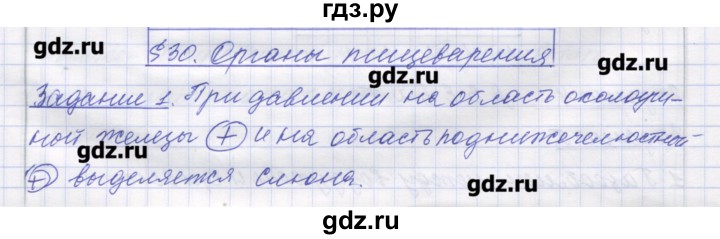 ГДЗ по биологии 9 класс Маш рабочая тетрадь (Драгомилов)  параграф - 30, Решебник