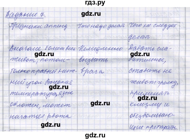 ГДЗ по биологии 9 класс Маш рабочая тетрадь (Драгомилов)  параграф - 33, Решебник