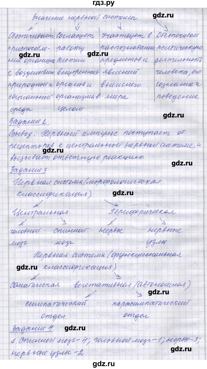 ГДЗ по биологии 9 класс Маш рабочая тетрадь (Драгомилов)  параграф - 46, Решебник