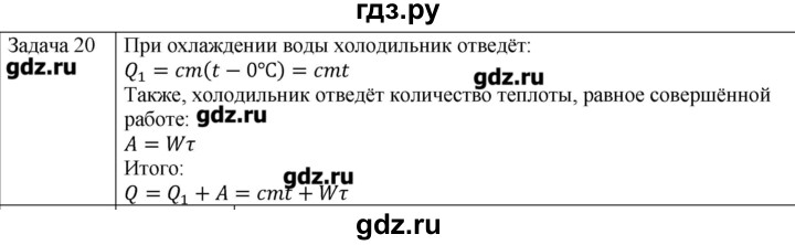 ГДЗ по физике 10 класс Мякишев молекулярная физика. термодинамика Углубленный уровень глава 5 / упражнение 4 - 20, Решебник