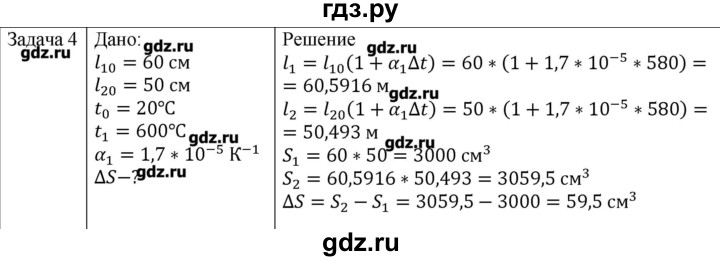 ГДЗ по физике 10 класс Мякишев молекулярная физика. термодинамика Углубленный уровень глава 9 / упражнение 8 - 4, Решебник