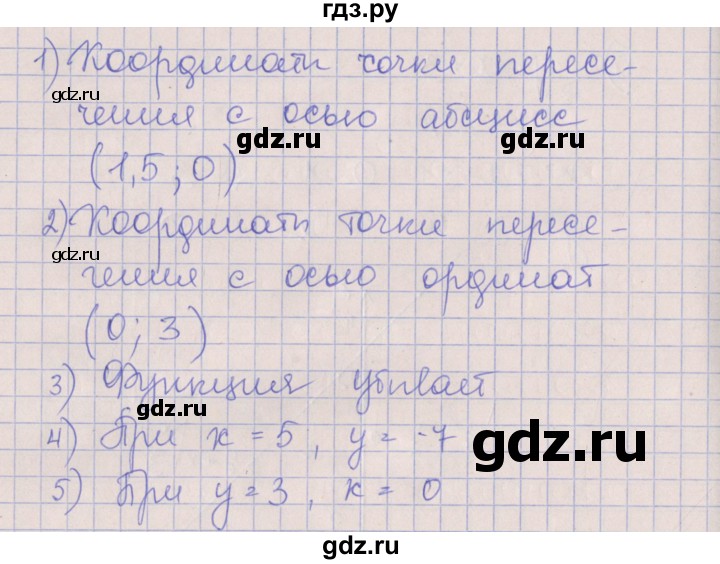 ГДЗ по алгебре 7 класс Ключникова рабочая тетрадь  параграф 8 - 6, Решебник