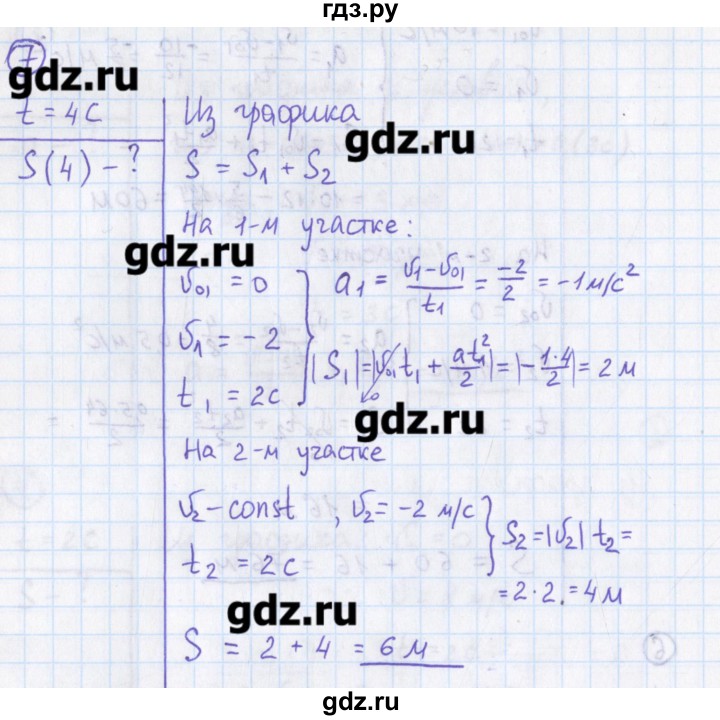 ГДЗ по физике 10‐11 класс Громцева сборник задач  глава 1 / параграф 13 - 7, Решебник