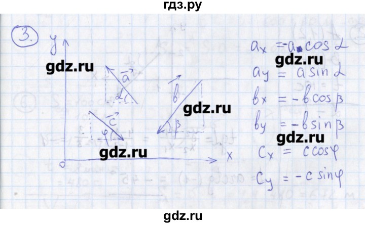 ГДЗ по физике 10‐11 класс Громцева сборник задач  глава 1 / параграф 3 - 3, Решебник