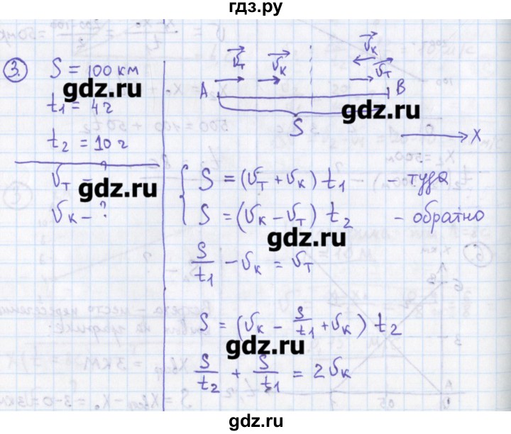 ГДЗ по физике 10‐11 класс Громцева сборник задач  глава 1 / параграф 5 - 3, Решебник