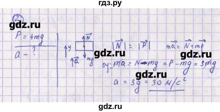 ГДЗ по физике 10‐11 класс Громцева сборник задач  глава 2 / параграф 17 - 2, Решебник