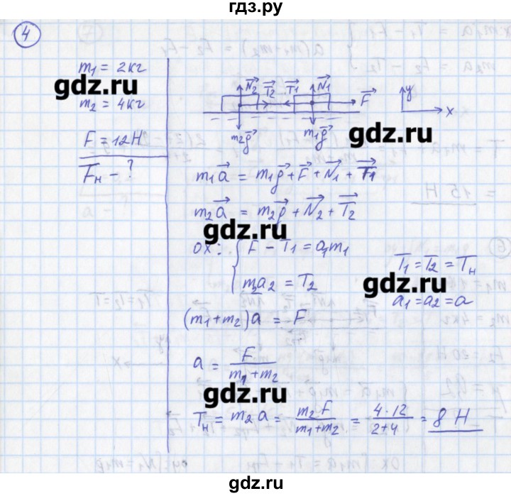ГДЗ по физике 10‐11 класс Громцева сборник задач  глава 2 / параграф 18 - 4, Решебник