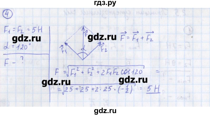 ГДЗ по физике 10‐11 класс Громцева сборник задач  глава 2 / параграф 5 - 4, Решебник