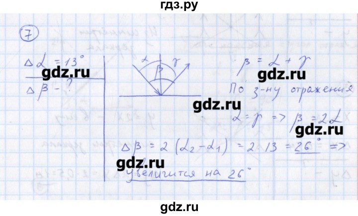 ГДЗ по физике 10‐11 класс Громцева сборник задач  глава 13 / параграф 2 - 7, Решебник