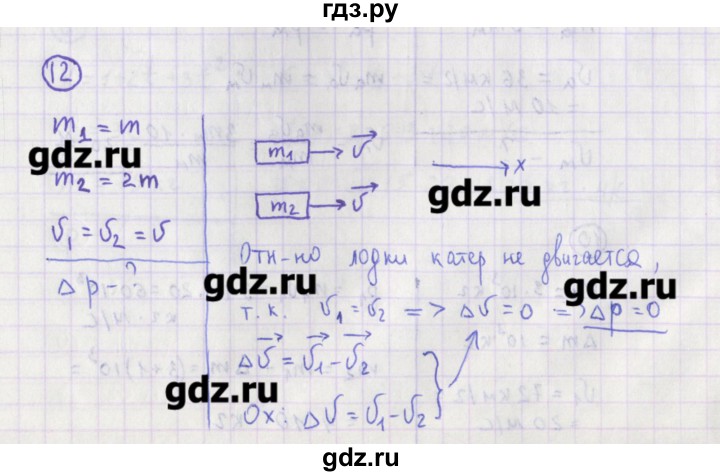 ГДЗ по физике 10‐11 класс Громцева сборник задач  глава 3 / параграф 1 - 12, Решебник